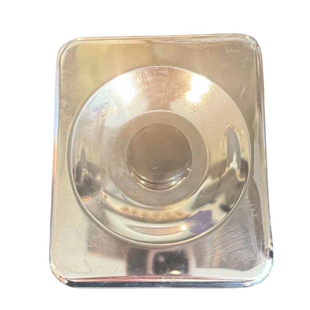 Vintage‎ Chrome Kitchen Canister Set 4pc Lincoln Beautyware